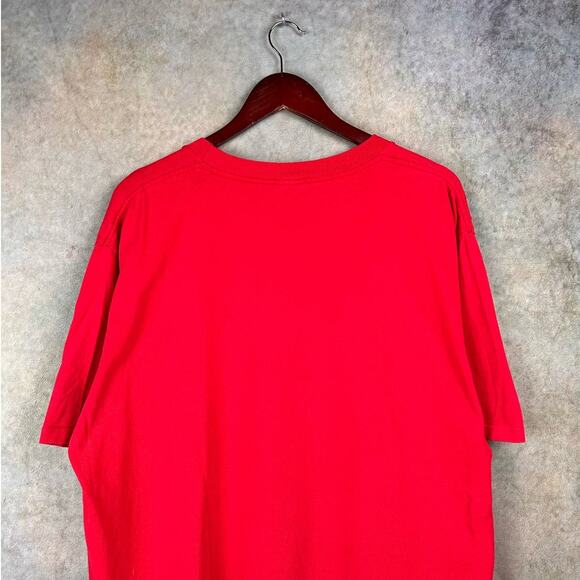 Vintage 90s The Flash Logo T Shirt Mens Sz XL DC Comics Single Stitch Red Retro - Picture 6 of 8
